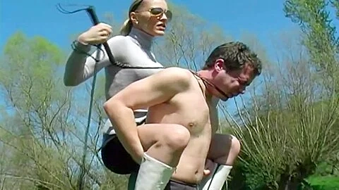 Pony Riding Slave Training