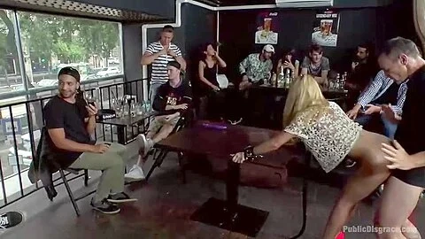 Busty Blonde Public Double Penetration 1 - Isabella Clark