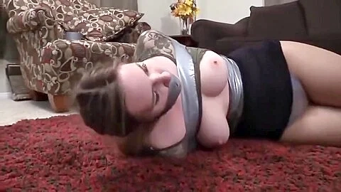 Tightly Bound And Gagged With Duct Tape - Alex Reynolds