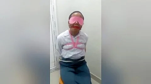 Indo Girlfriend Tied And Teased