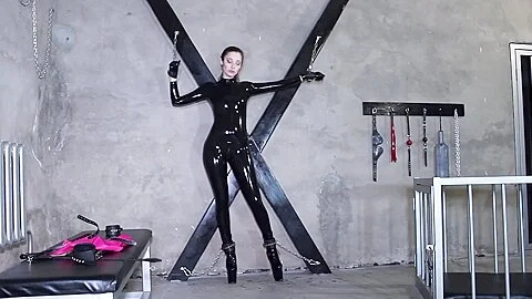 X-cross Latex Bondage