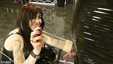 Lady Ashley In Rubber Toy ( 1 Of 3)