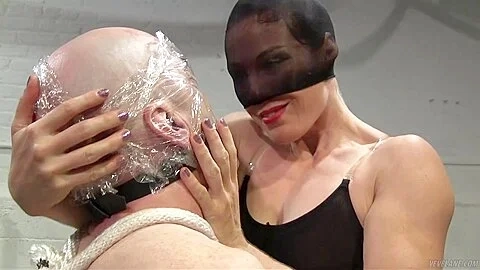 Executrix And Bound Male Captive